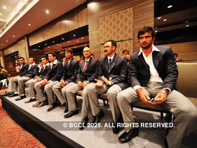 Felicitation function of Ranji players