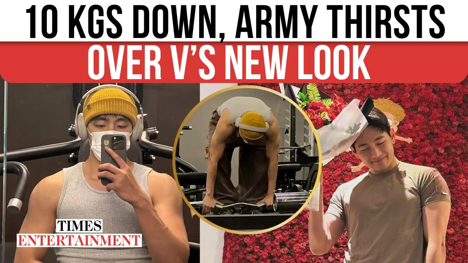 Kim Taehyung’s Jaw-Dropping Transformation – 10 Kgs Down, ARMY Can’t Deal with V’s Chiseled Physique