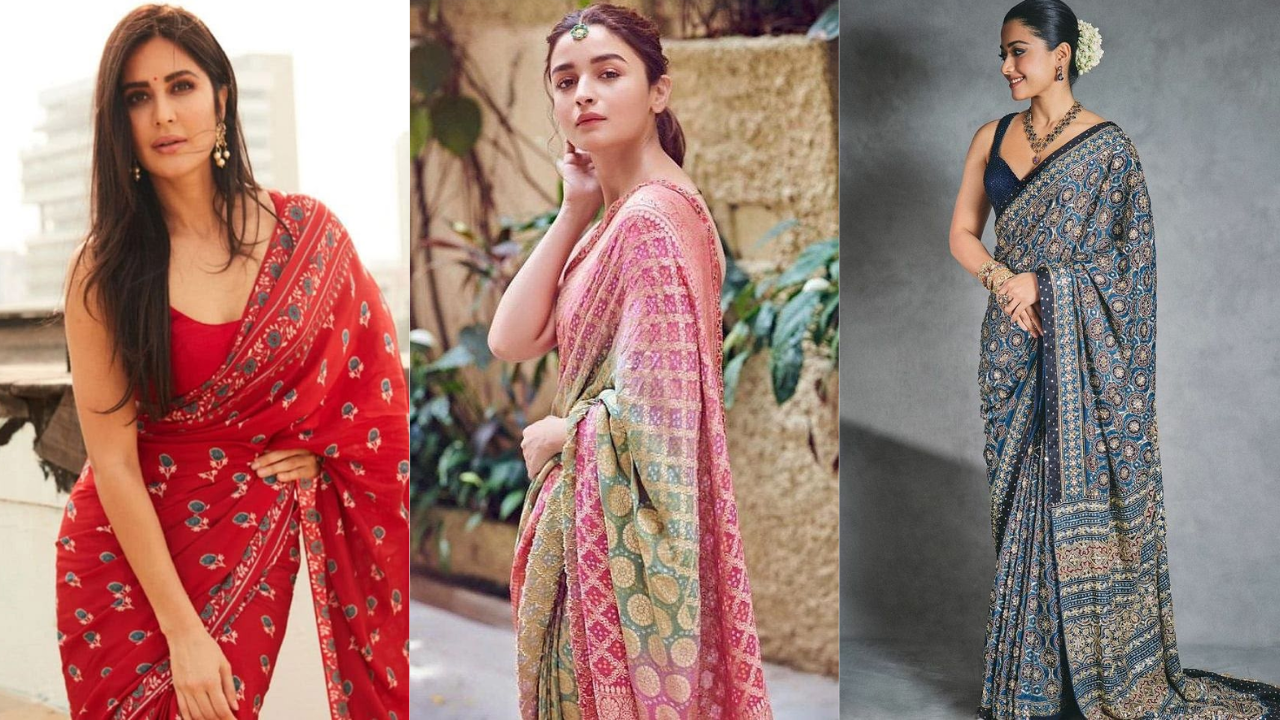 5 times Bollywood beauties reigned in Jaipuri sarees