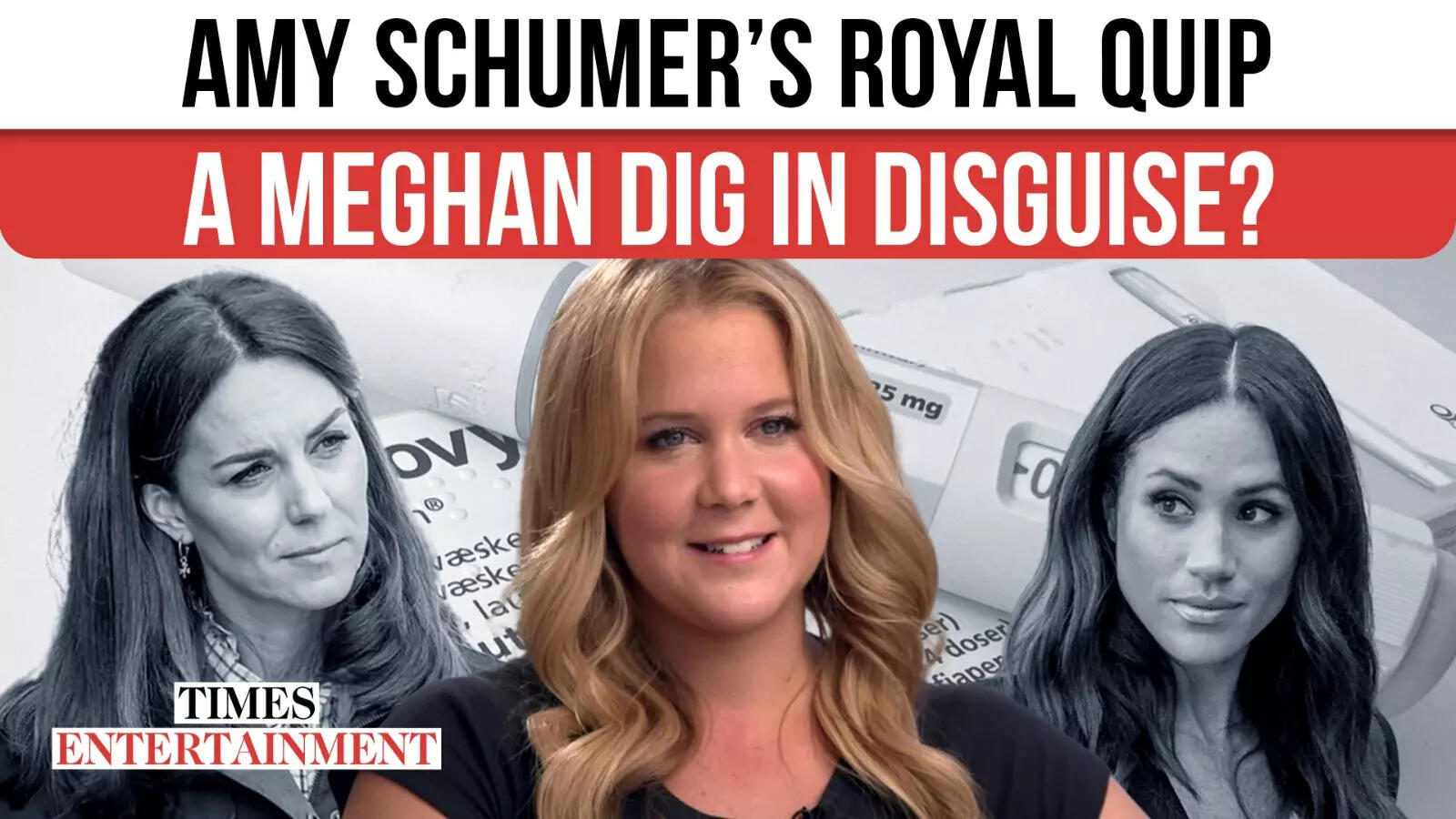 Amy Schumer’s ROYAL Shade? Meghan Markle & Kate Middleton BOTH Get Talked about | WATCH