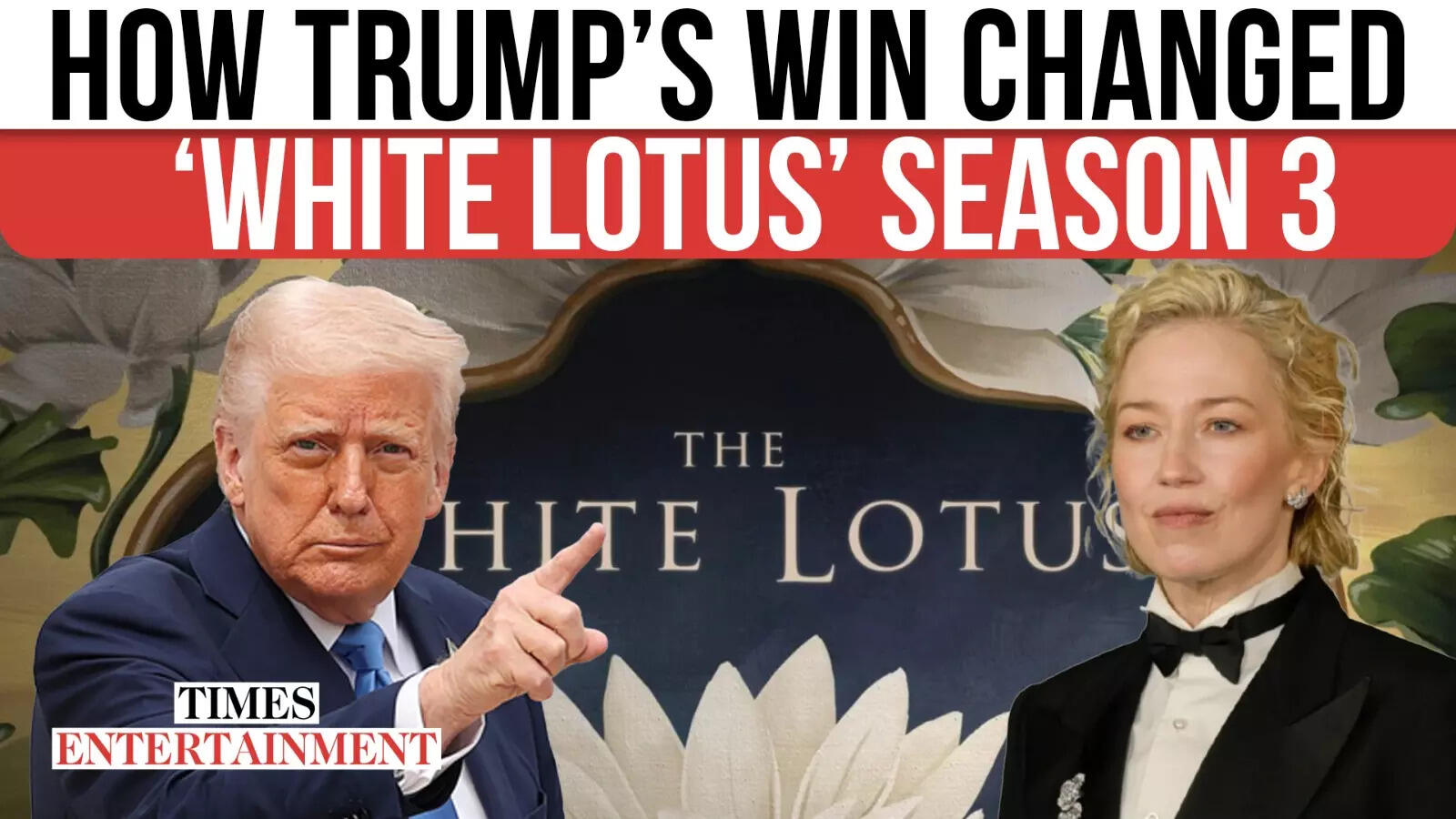 Trump’s Re-Election Led To ‘White Lotus’ Season 3 Chopping a MAJOR Scene; Carrie Coon REVEALS | WATCH