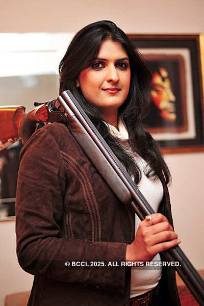 Rifle shooter Shagun Chaudhary's photo shoot