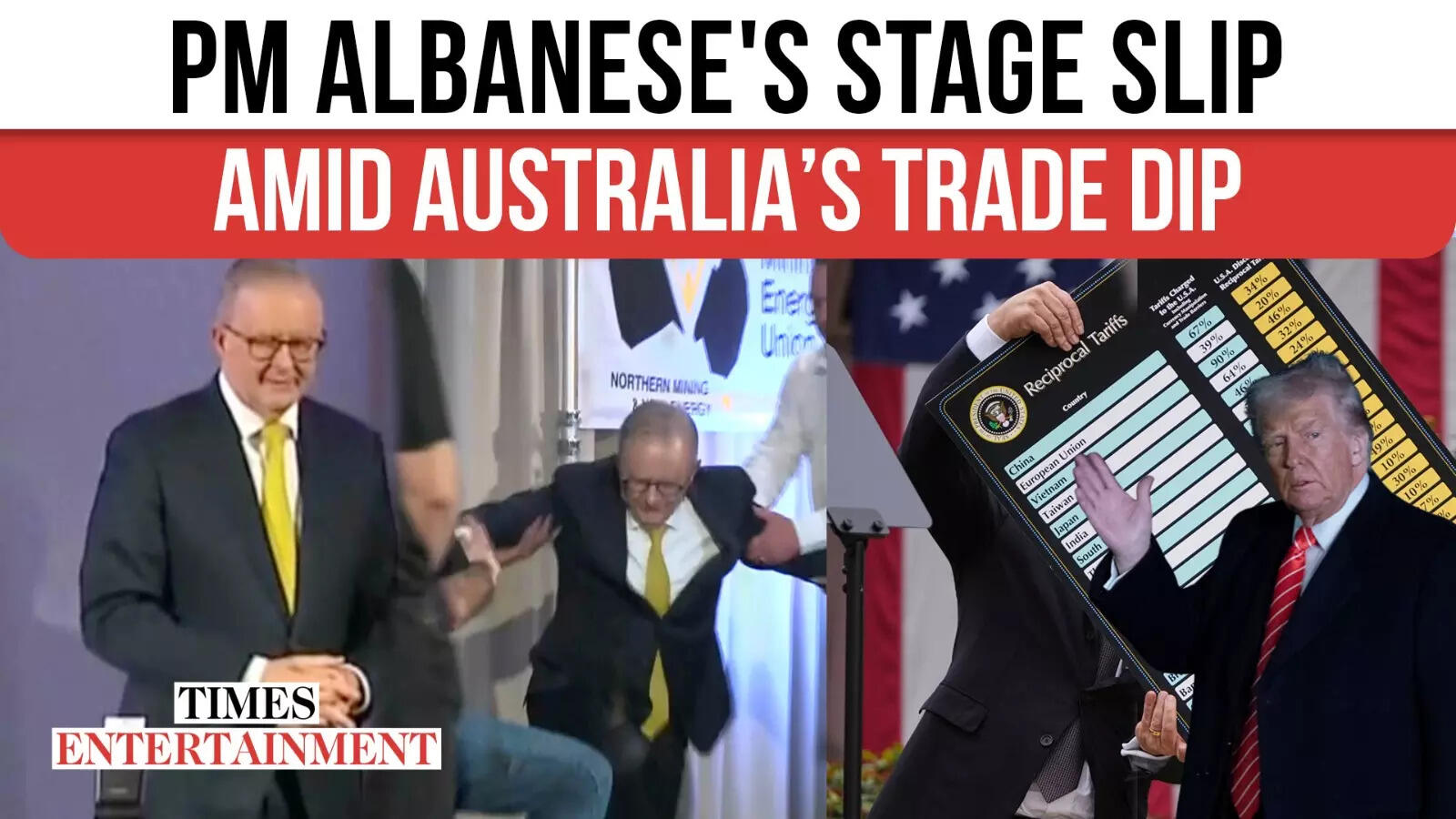 US Sanctions Hit HARD, Even Australia’s PM Can’t Keep Standing; Anthony Albanese TRIPS on Stage