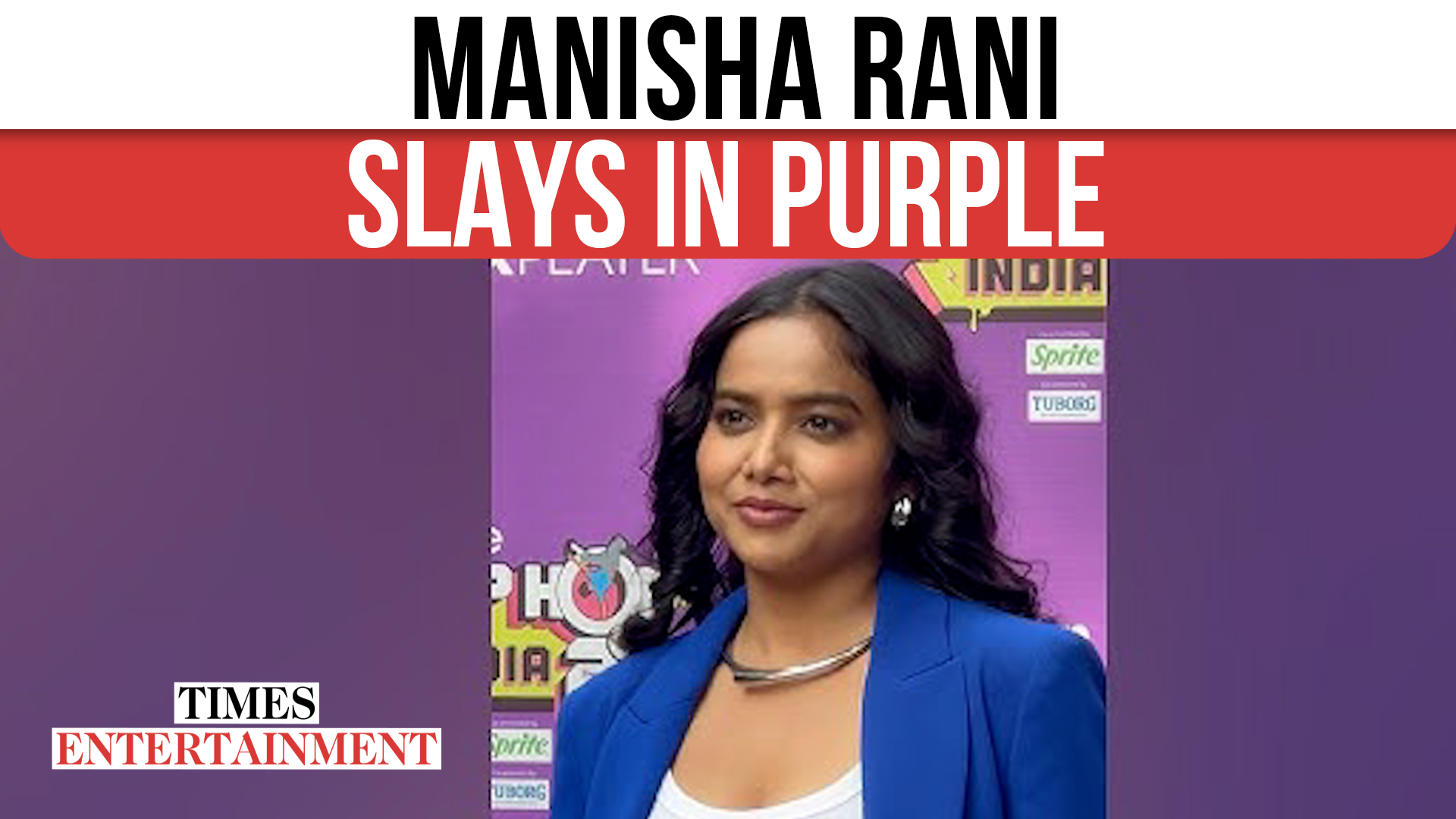 Manisha Rani Slays in Purple