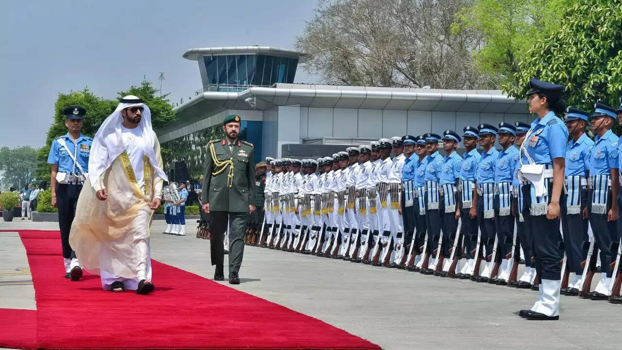 ​Royal arrival! India rolls out red carpet for Dubai Crown Prince Hamdan