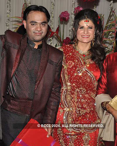 Celebs @ Puneet-Felicia's wedding
