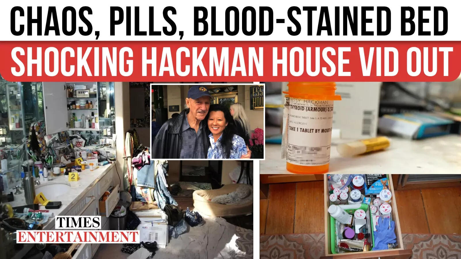 Hackman Dwelling Horror: Scattered Meds, Rotting Meals & Frozen Time; Ultimate Days Uncovered