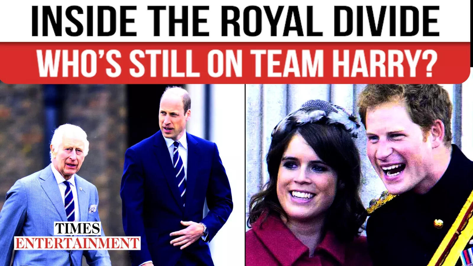 REVEALED: Two Royals STILL Sticking By Prince Harry Whereas Charles and William Step BACK | WATCH