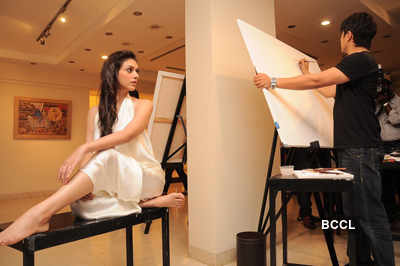 Ali paints Aditi for 'LPNY' 