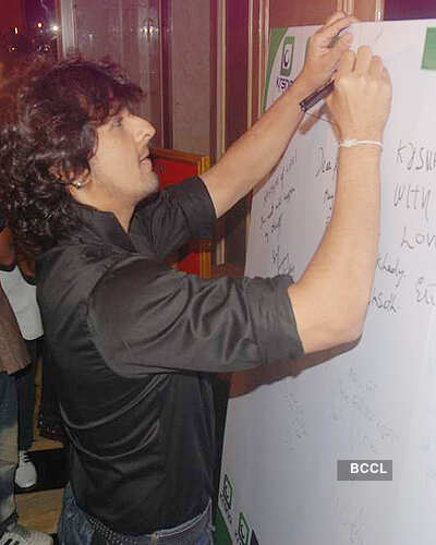 Celebs @ singer Krsna's party