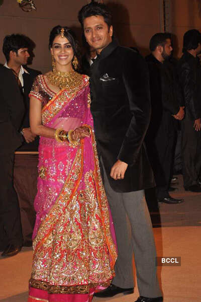 Dheeraj Deshmukh & Honey's reception