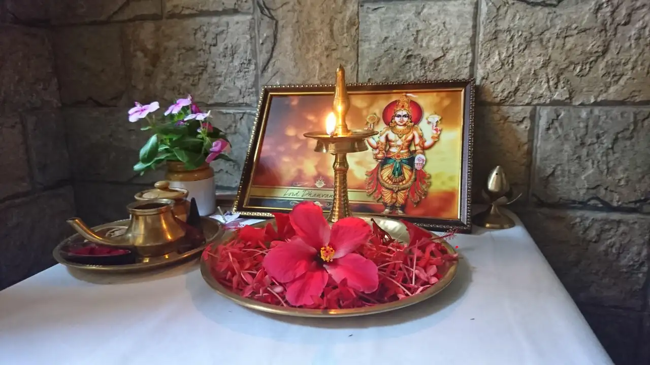 भागवत पुराण से एक मंत्र धन्वेनरी गाने के लिए शरीर को दैनिक रूप से ठीक कर सकते हैं