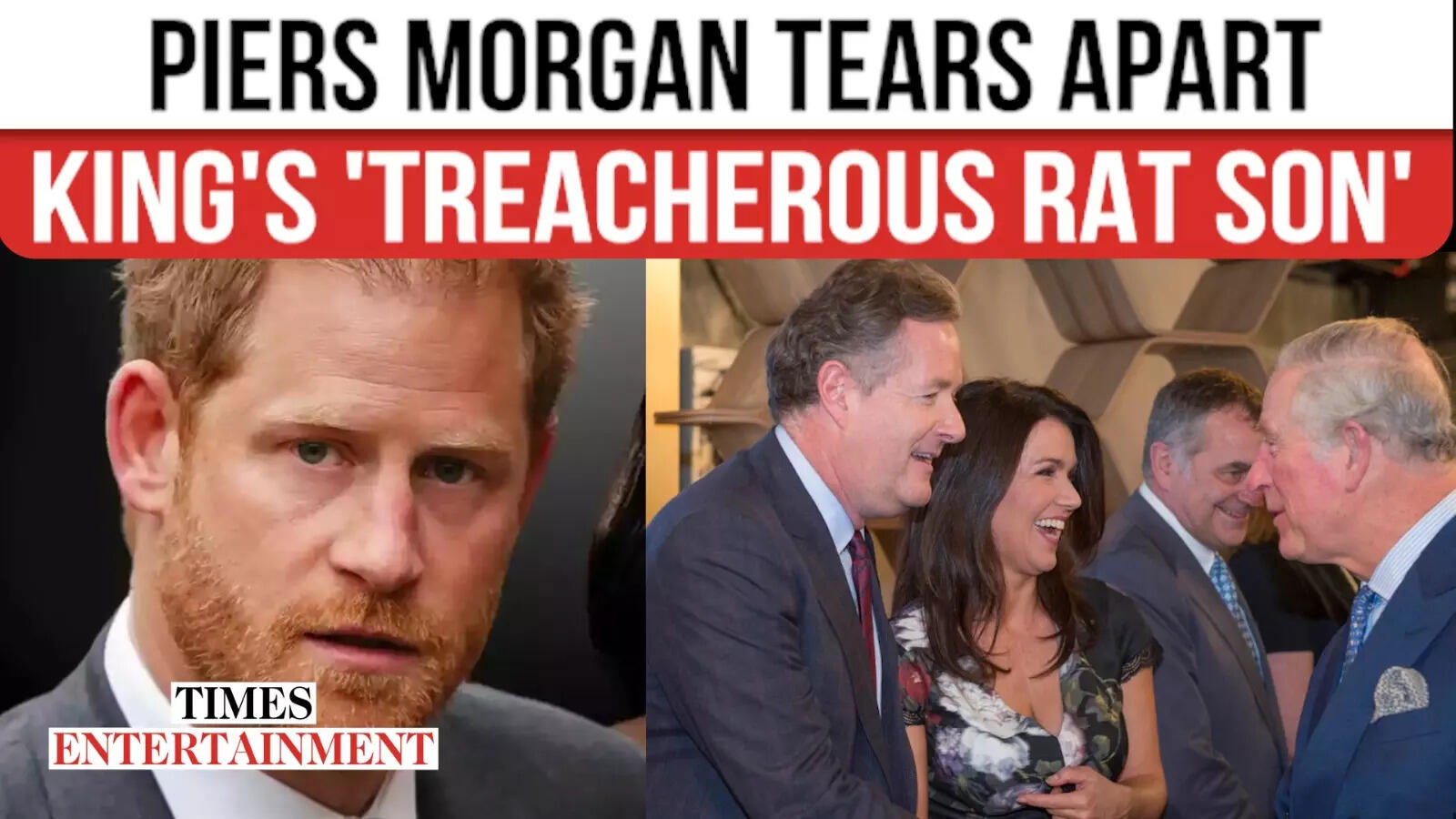 Piers Morgan Blasts Prince Harry Over Explosive Interview Claims About Royal Household