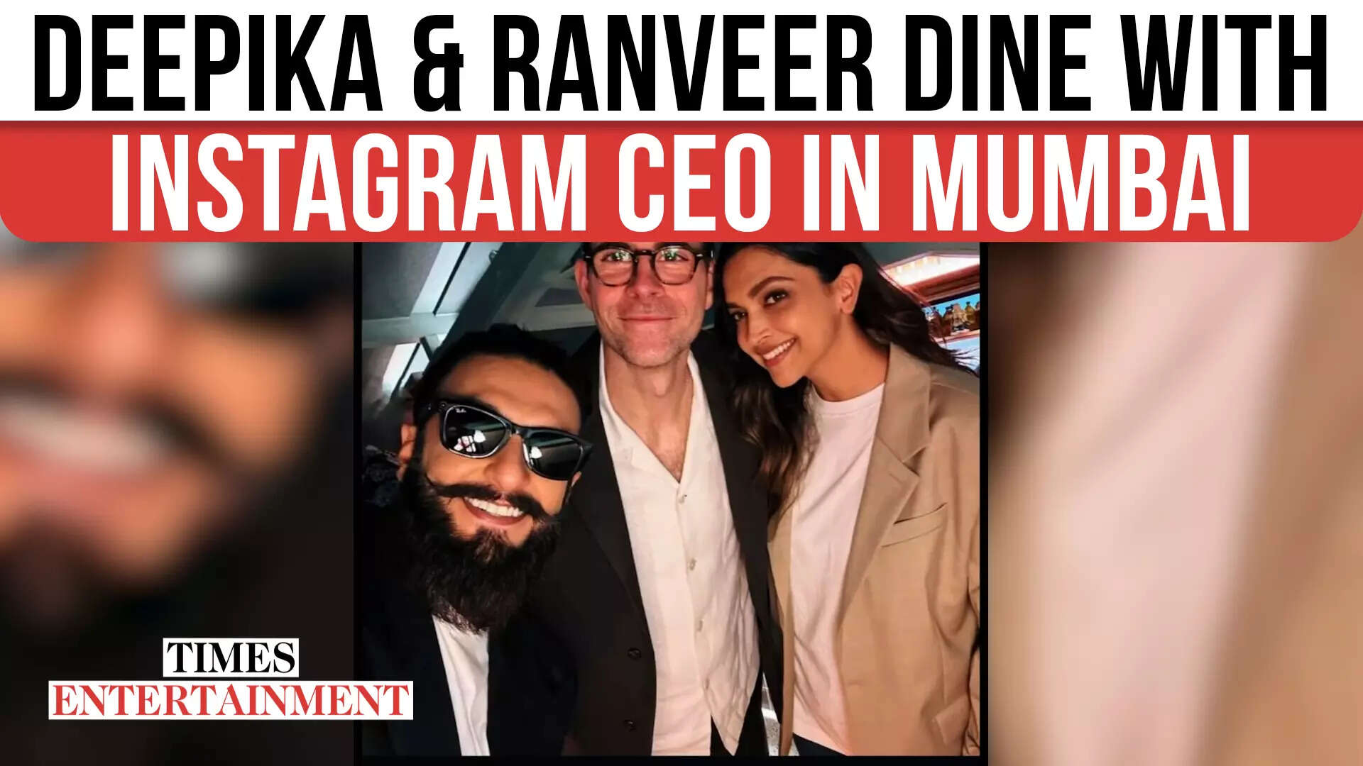 Deepika & Ranveer Dine은 뭄바이 인스 타 그램 국장과 함께