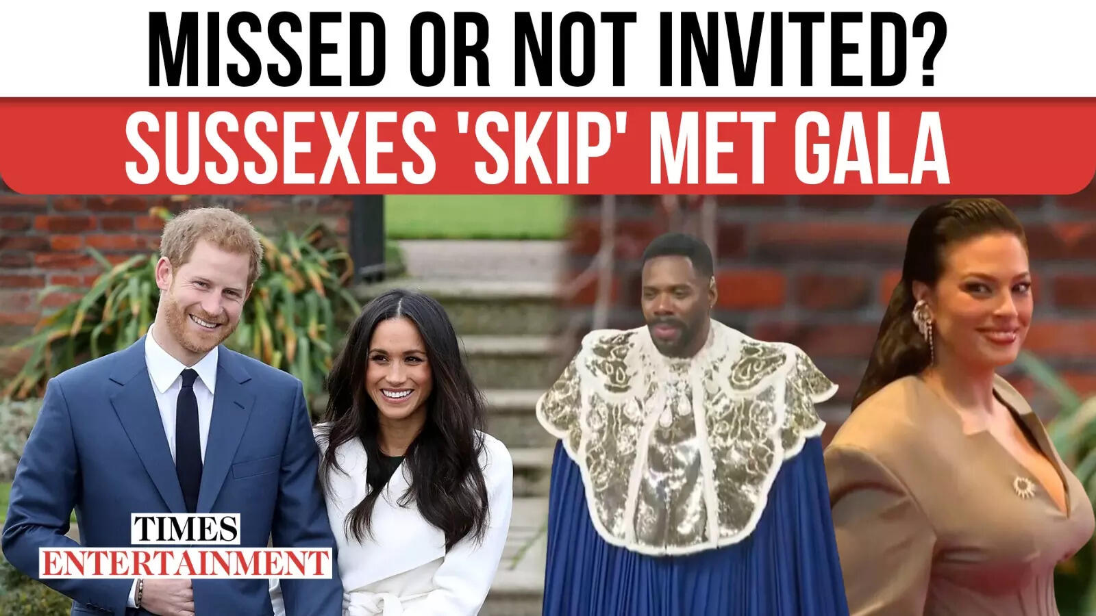Meghan Markle & Prince Harry Skip Met Gala For ‘This’ Motive?