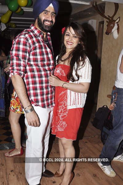 Kishwar Merchant's b'day party