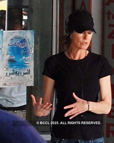 On the sets: Brad Pitt's film in Chandigarh