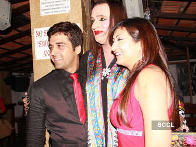 TV stars @ Juhi Parmar's party