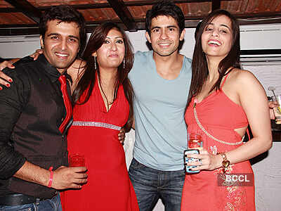 TV stars @ Juhi Parmar's bash