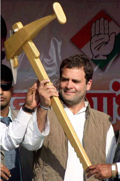 Rahul Gandhi's roadshow