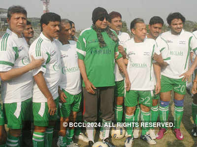 Mithun, Sourav @ Benefit match