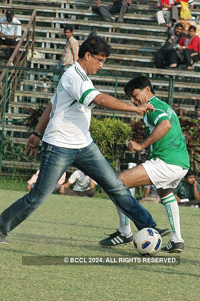 Mithun, Sourav @ Benefit match