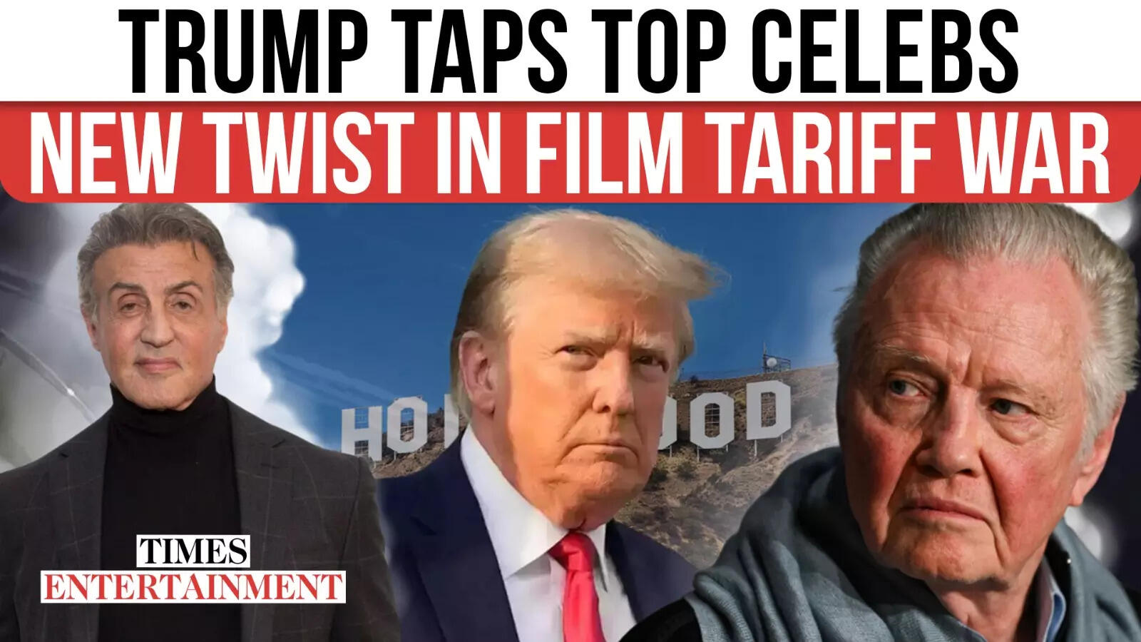 Can Trump & These Stars ‘Repair’ Hollywood? Stallone & Voight Lead Daring Transfer | WATCH