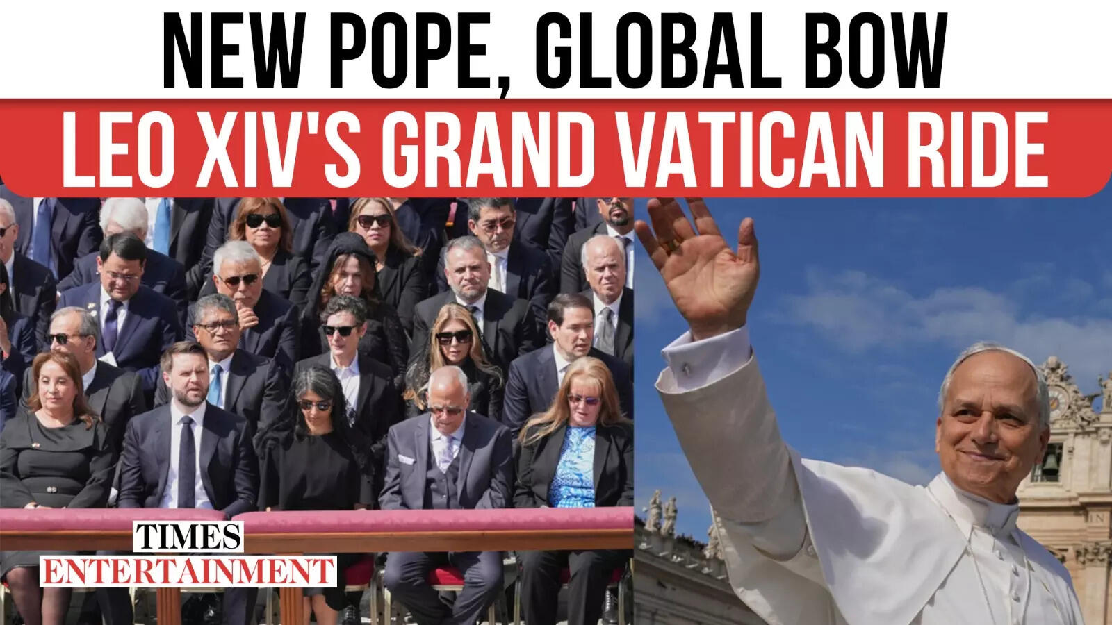 Pope Leo XIV’s First Popemobile Trip Marks Historic Second | St. Peter’s Basilica Papal Ceremony