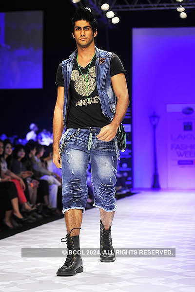 LFW'12: Day 2:Little Shilpa and Nitin Bal Chauhan