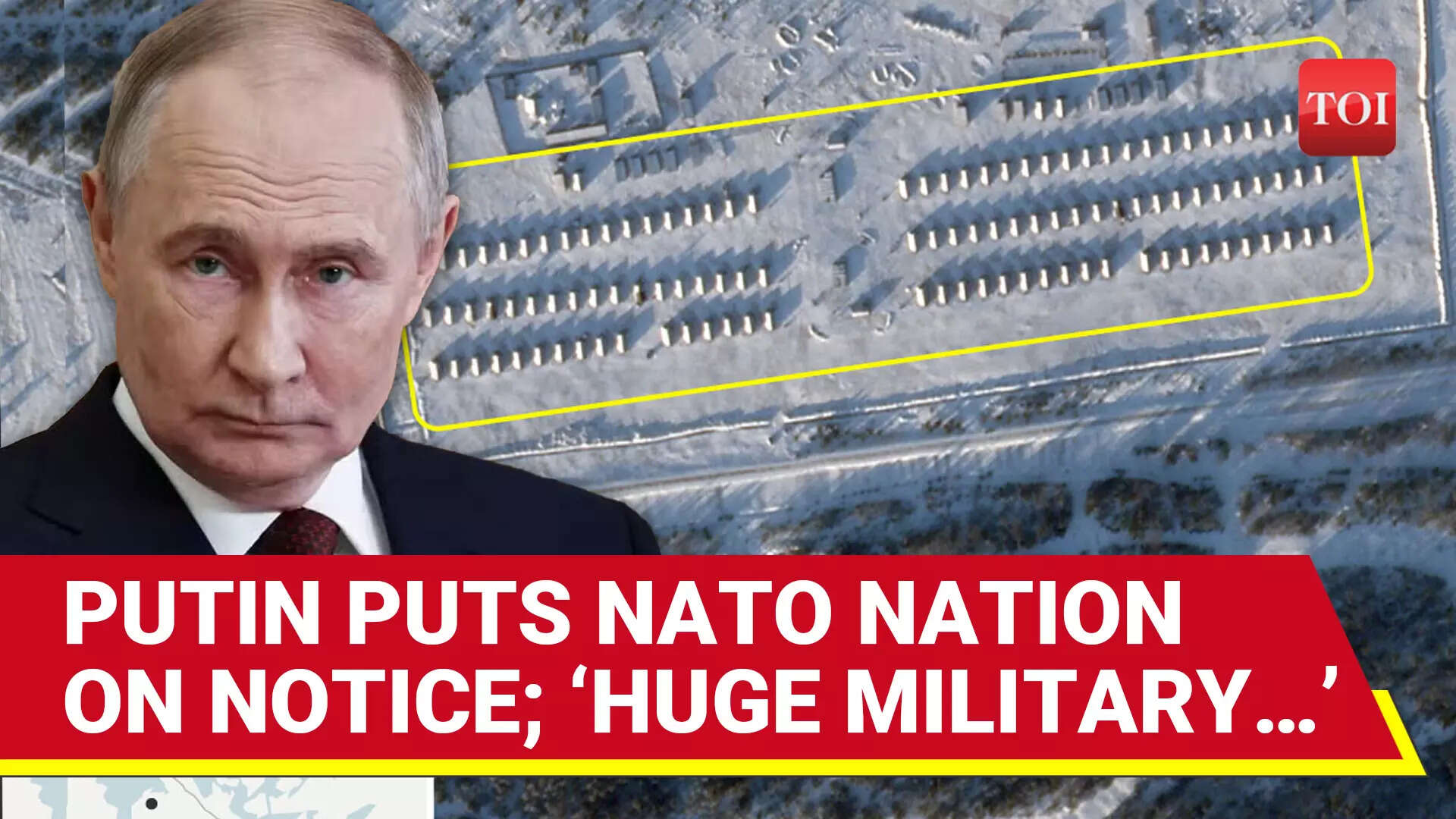 Країни НАТО знаходяться на “найвищій тривозі”, коли Росія встановлює масштабні військові бази біля кордону | Стежити