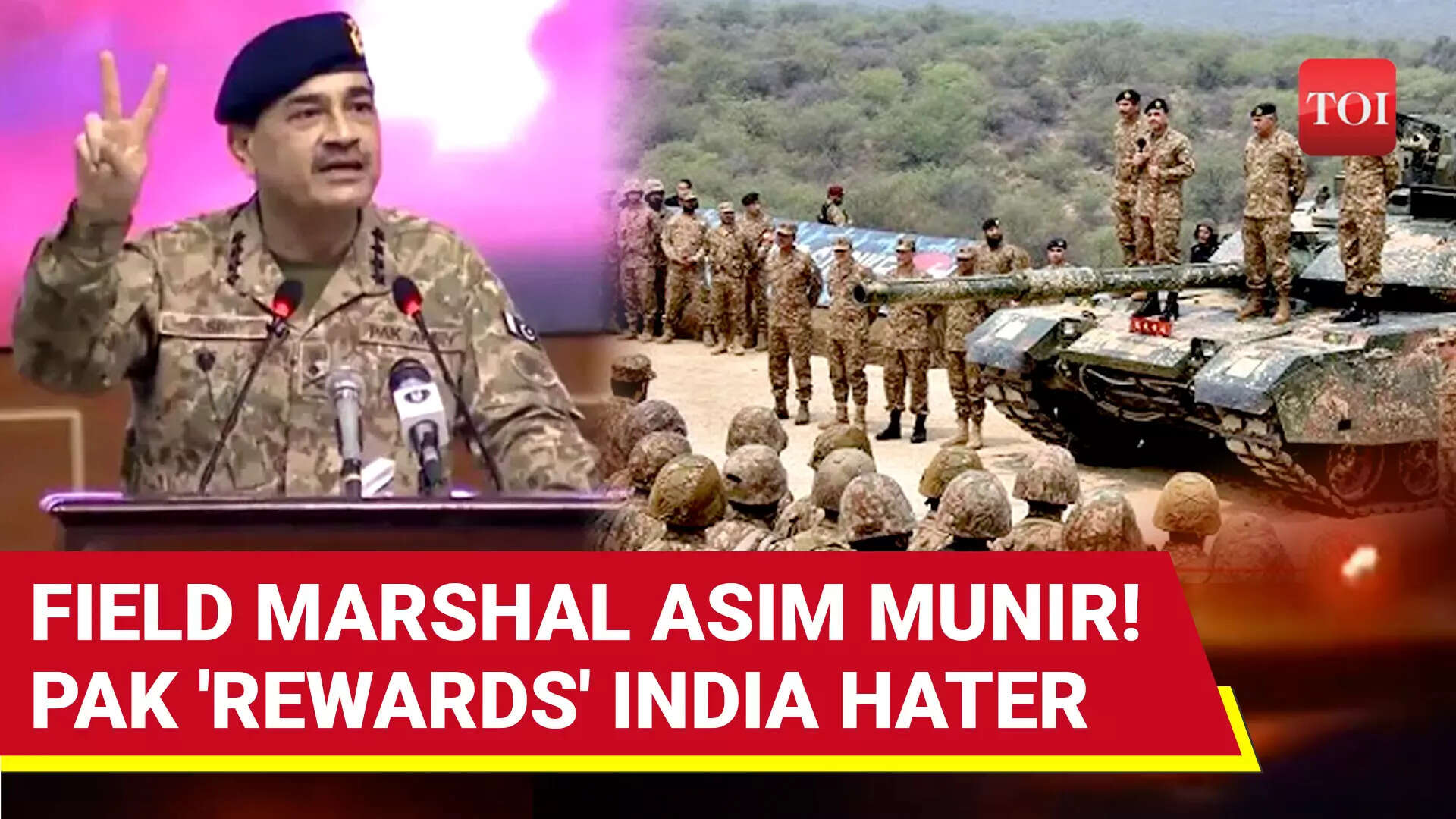 Pak Prepares For India War? Asim Munir Gets SWEEPING POWERS, Promoted As 'FIELD MARSHAL' | Details – Times of India  timesofindia.indiatimes.com