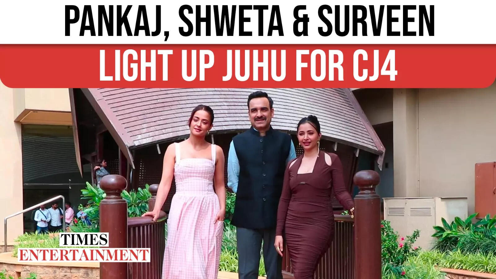 Pankaj, Shweta & Surveen Light Up Juhu for CJ4