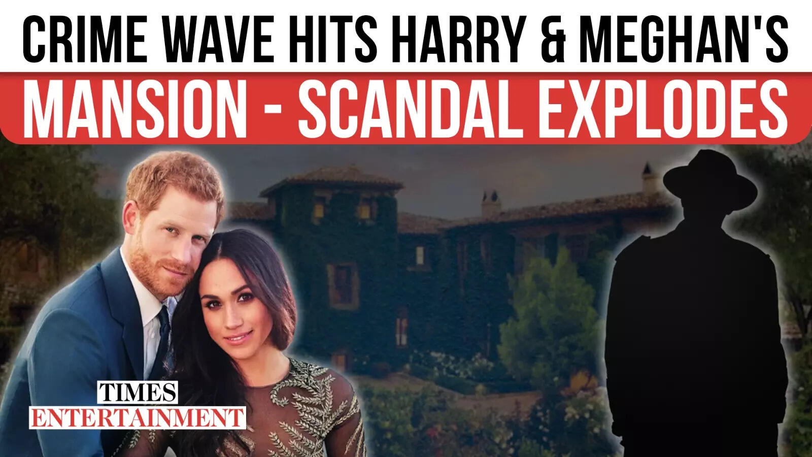Crime Wave Rocks Harry & Meghan’s Montecito Mansion Burglars Strike