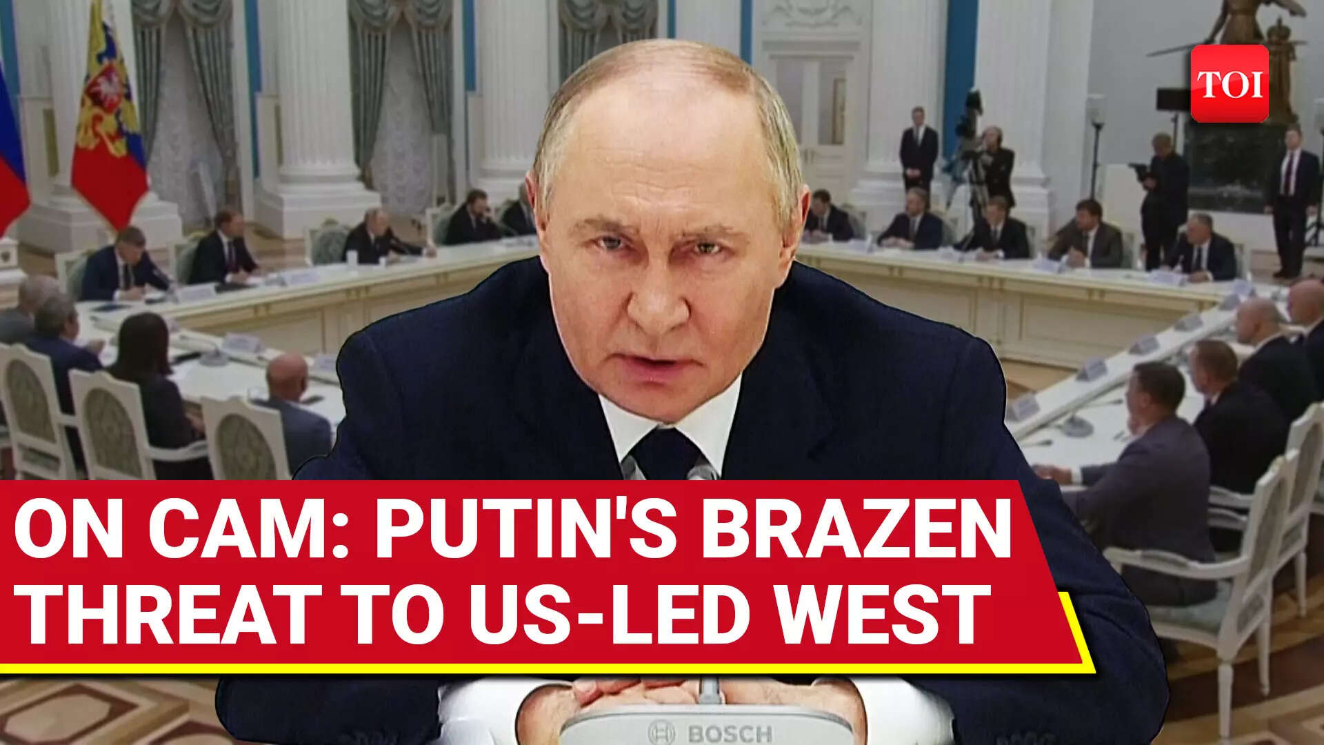Putin's Chilling Video Message Against US & West; 'CHOKE Them, Don't ...