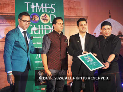 Times Food Guide Awards '12 -- Delhi Winners