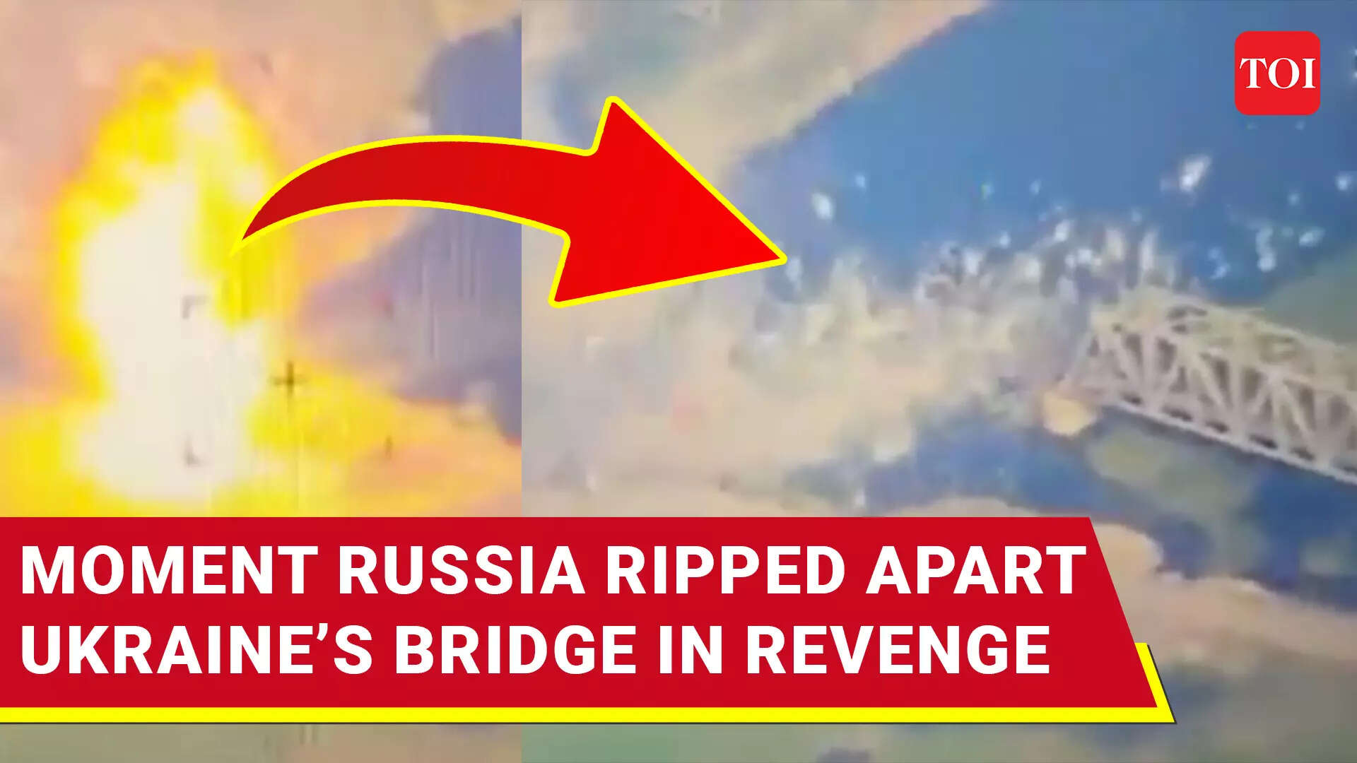 Russia Destroys Ukraine’s Bridge Over Oskol River; Revenge Strike After Kyiv's Attacks