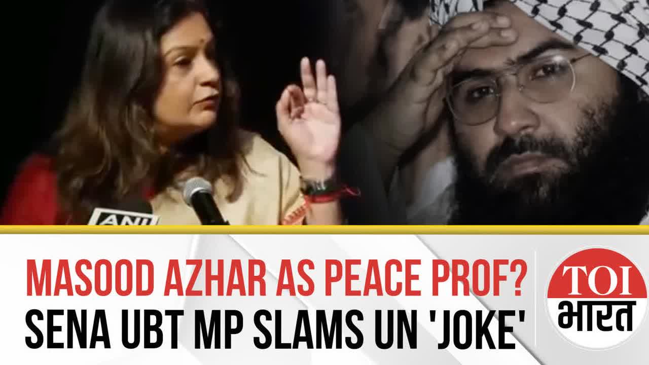 Masood Azhar for Peace? Priyanka Chaturvedi Rips Into UN Hypocrisy Over Pak's Counter-Terror Role
