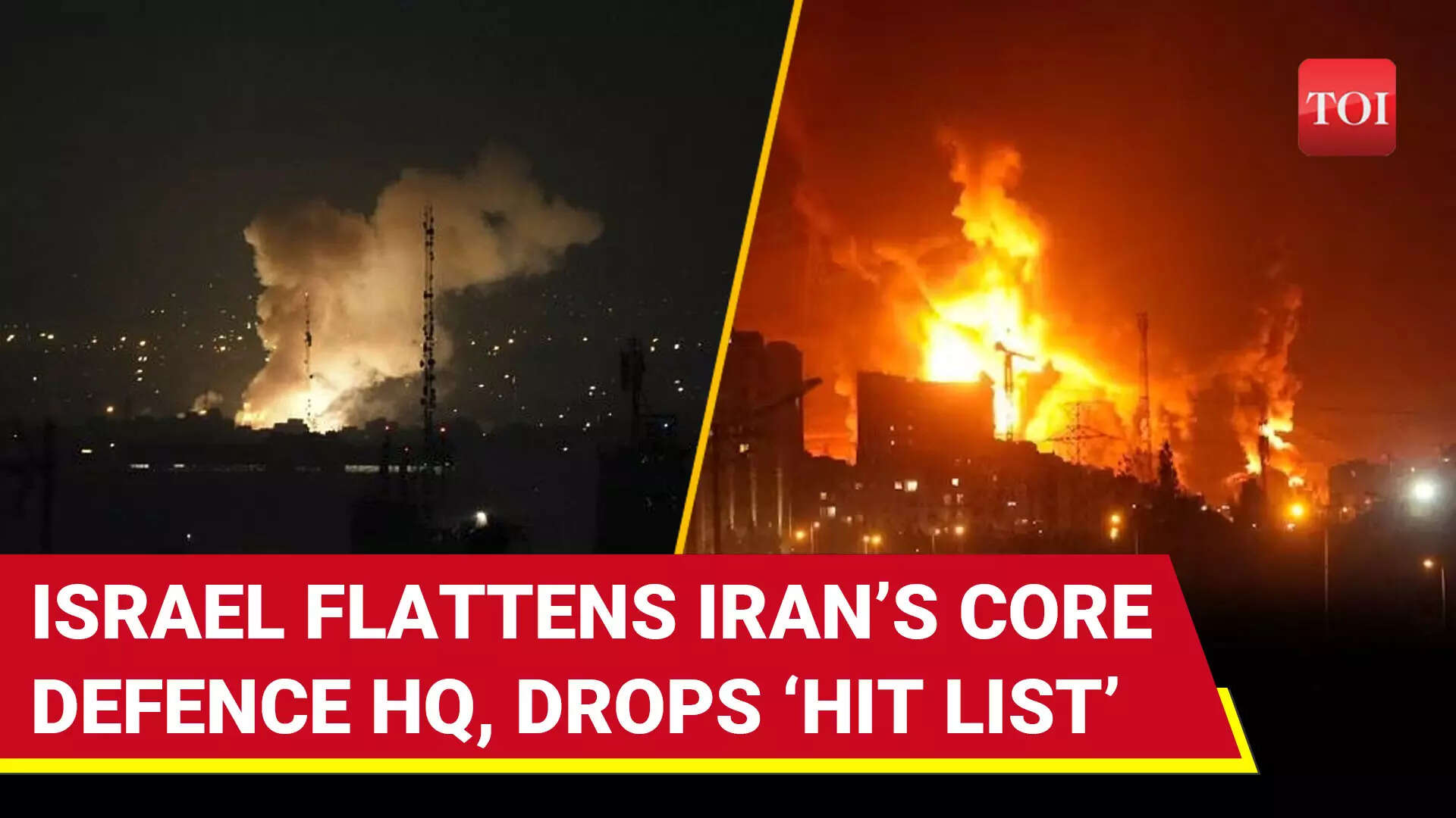 Iran PUNISHES Israel, Rains 100+ Missile Firestorm On Tel Aviv, Haifa, Jerusalem; Death Toll Mounts