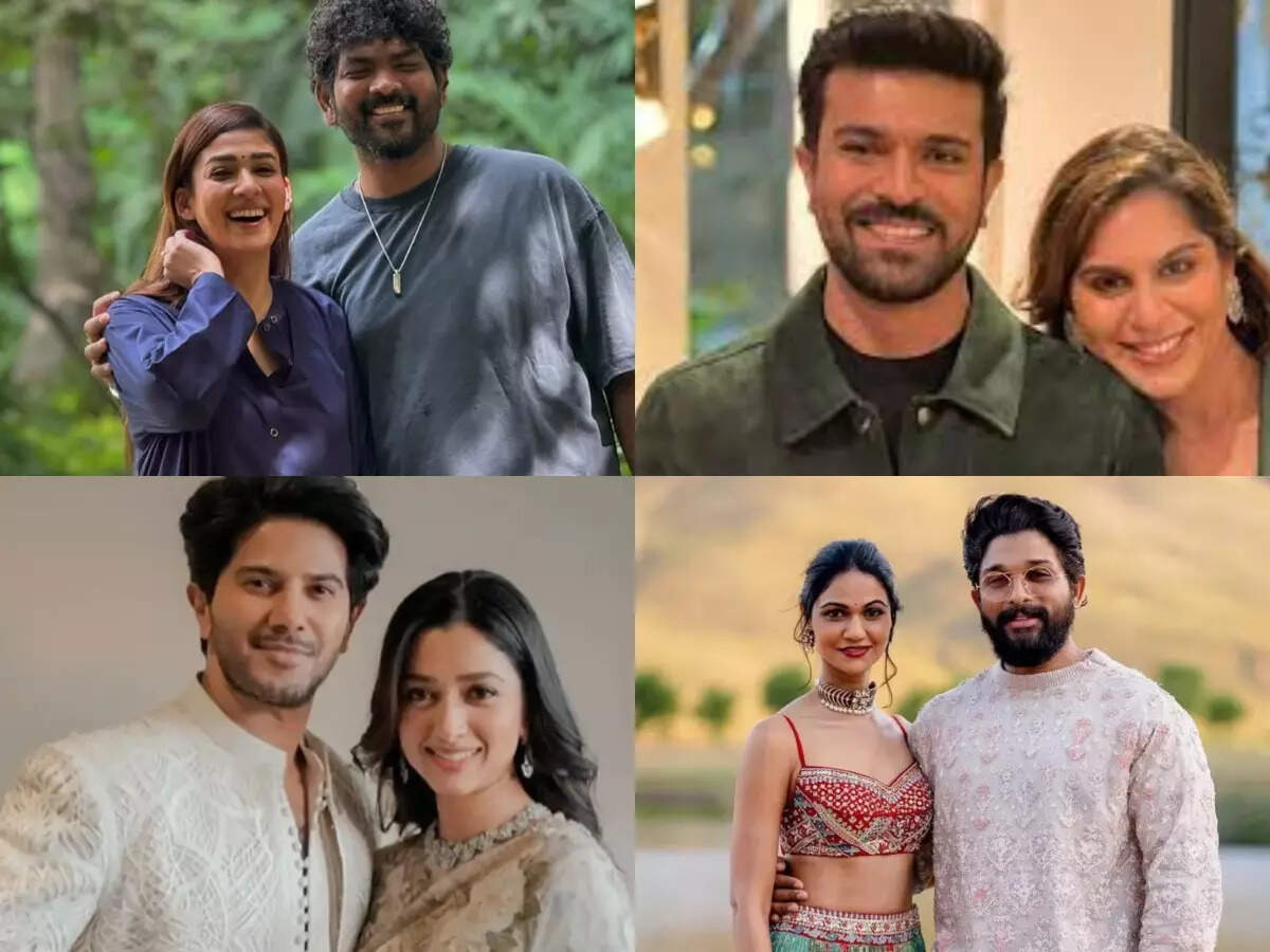 Nayanthara and Vignesh Shivan, Allu Arjun and Sneha Reddy, Jyotika and ...