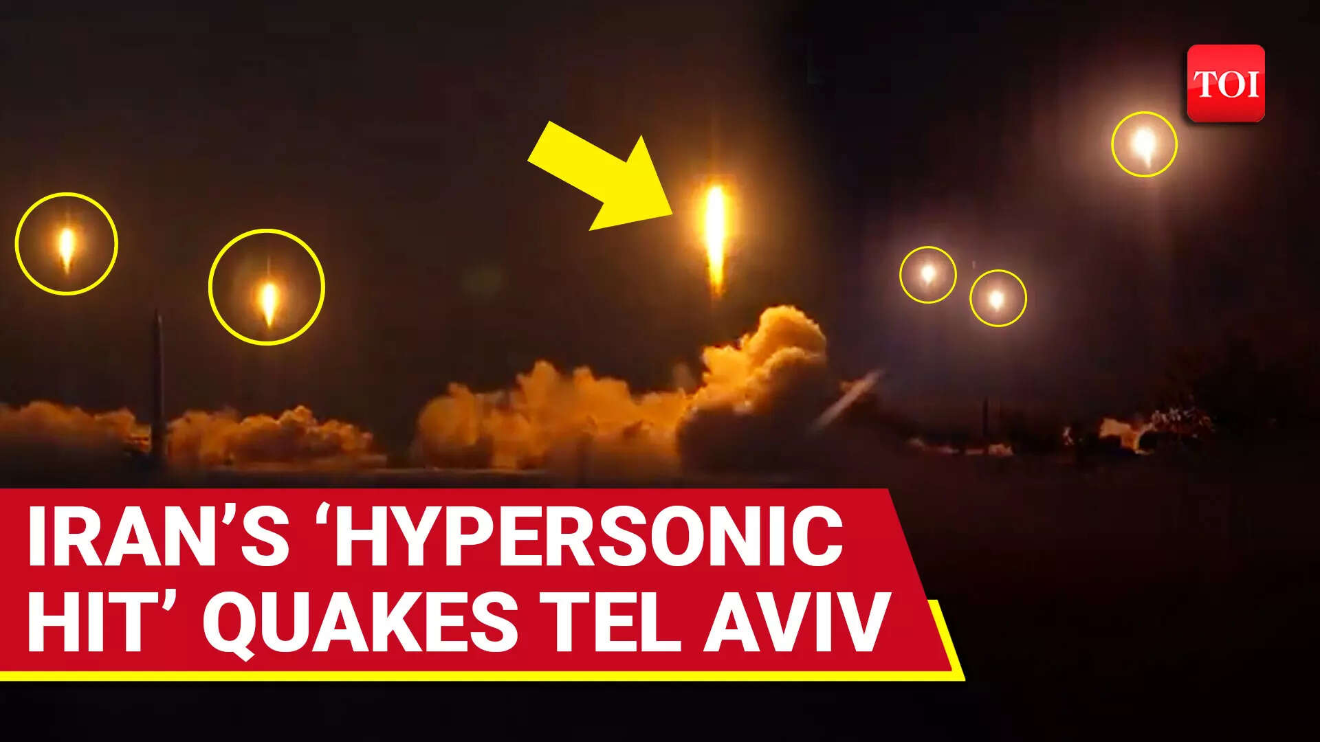 Iran Releases Second Video Of Hypersonic Missile Attack On Israel ...