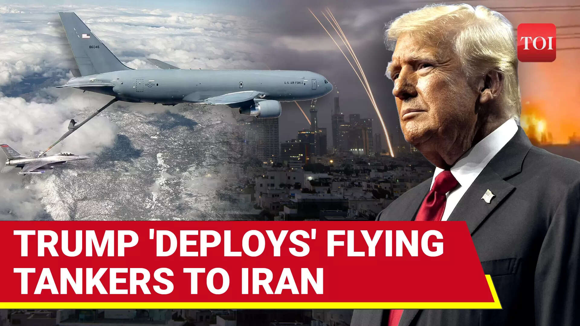 U.S. Tanker Aircraft 'STORM' Tehran's Skies: Trump's Shocking Military