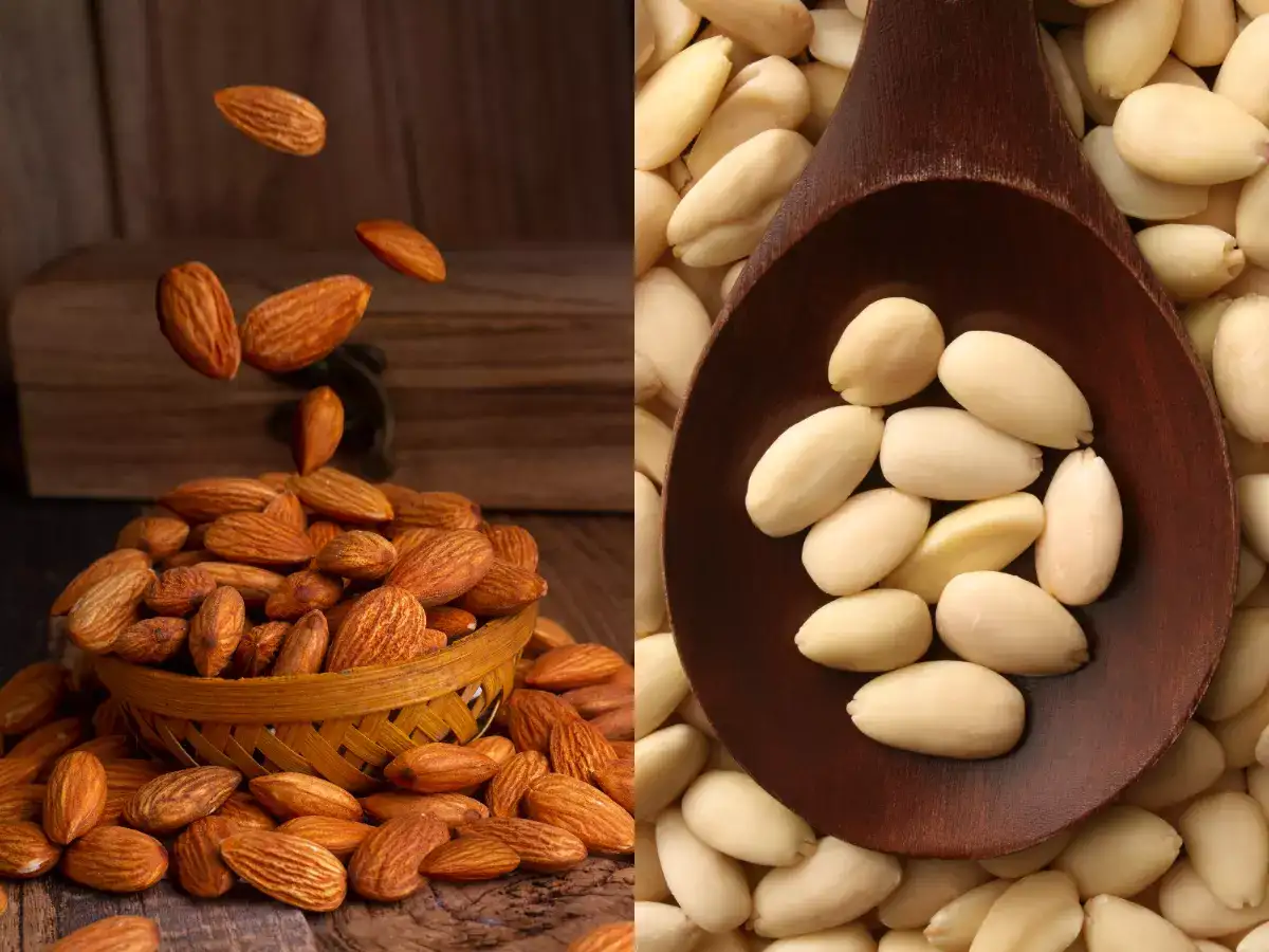 Almonds Benefits: Peel or without peel: Which is the best way to have  almonds for maximum nutrition