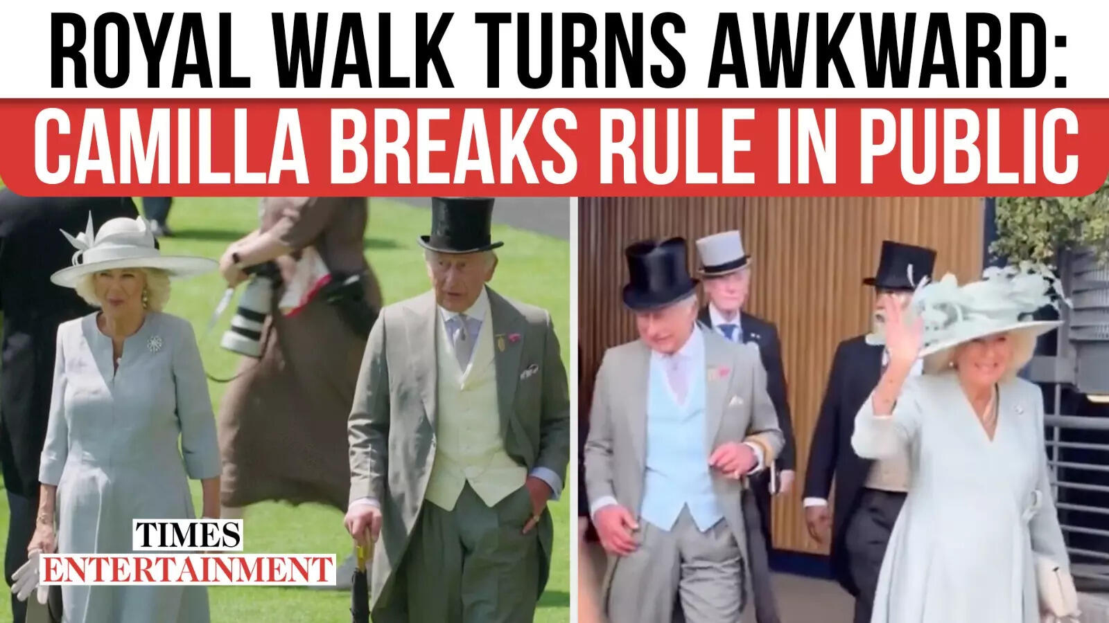 Camilla BREAKS Royal Code In Public, And King Charles’s Subsequent Transfer Was TELLING | WATCH