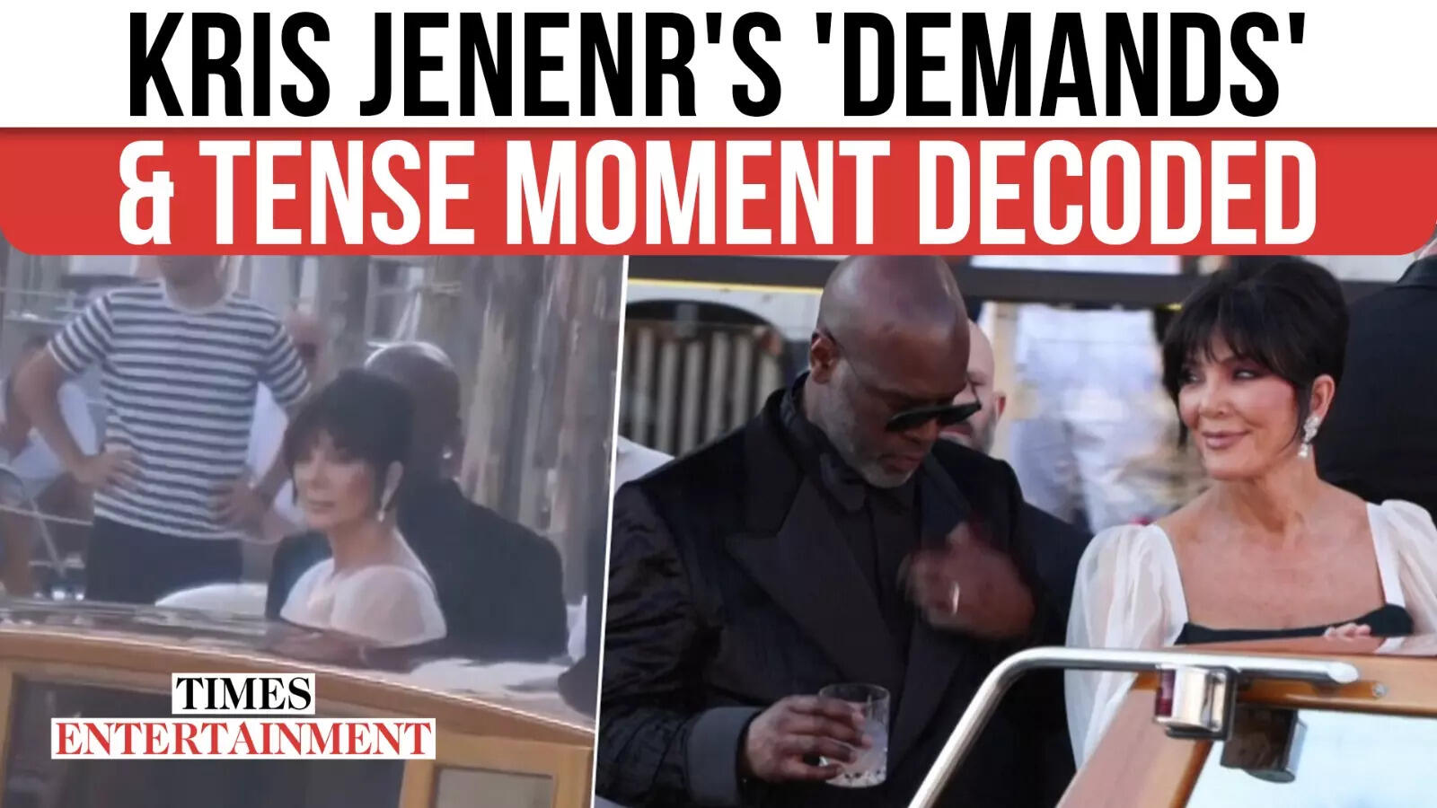 Kris Jenner’s ‘Solo Boat Trip’ Demand Sparks Storm: Lip Reader Decodes Tense Venice Trade