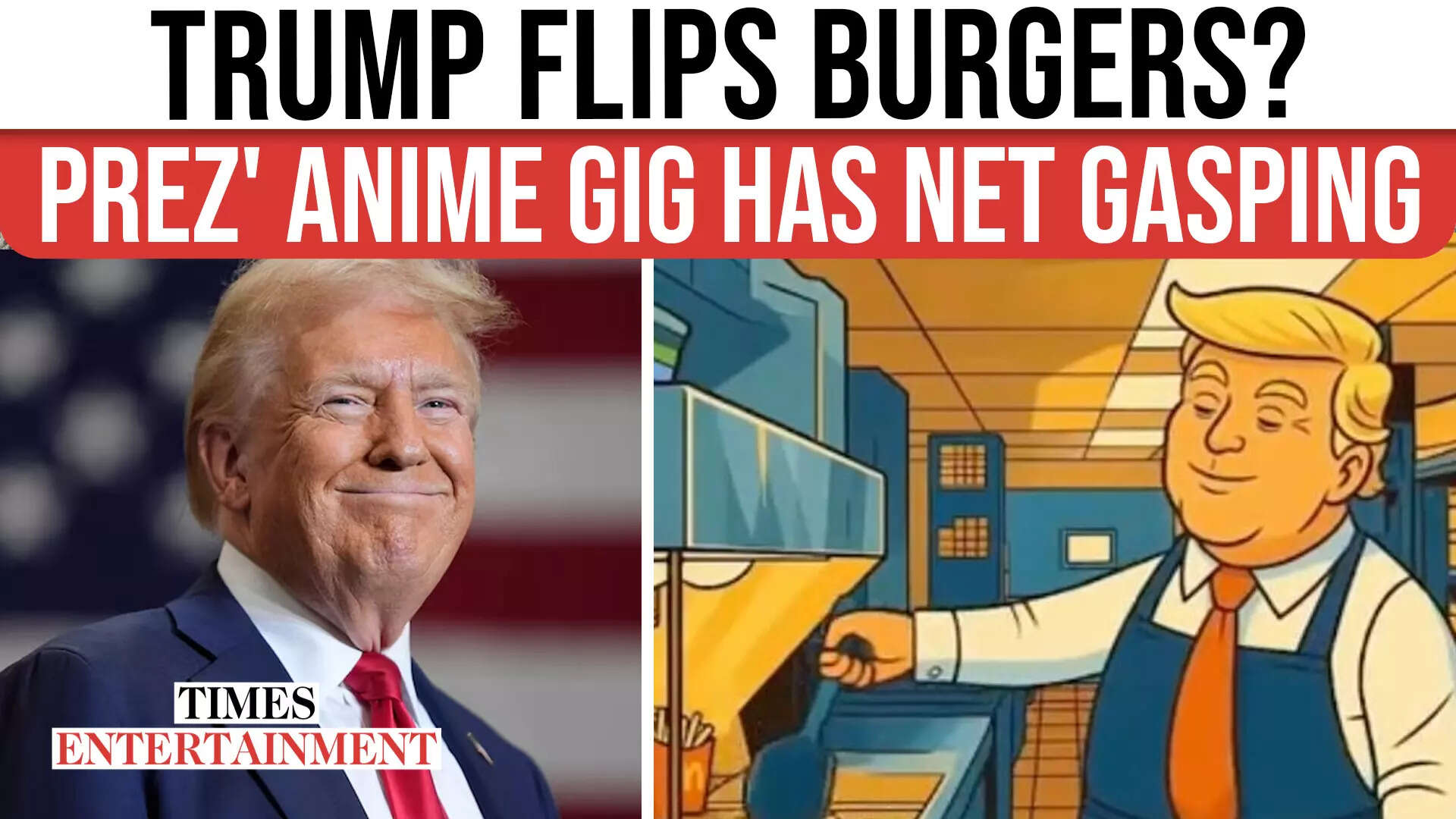 White Home Streams Trump Working Drive-Through in Lo-Fi Video, Web Loses It | WATCH