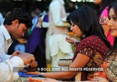 Shiv Karan Singh, Reema Sen's mehendi
