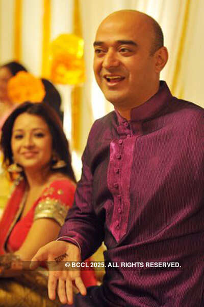 Shiv Karan Singh, Reema Sen's mehendi