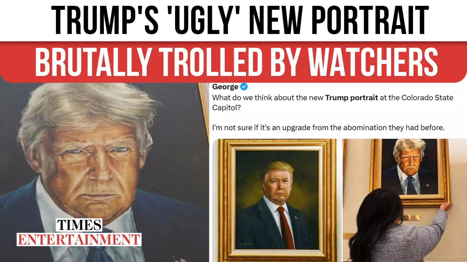 Trump's New Portrait Sparks Meme Fest, 'Ugly' Choice Has Internet ...