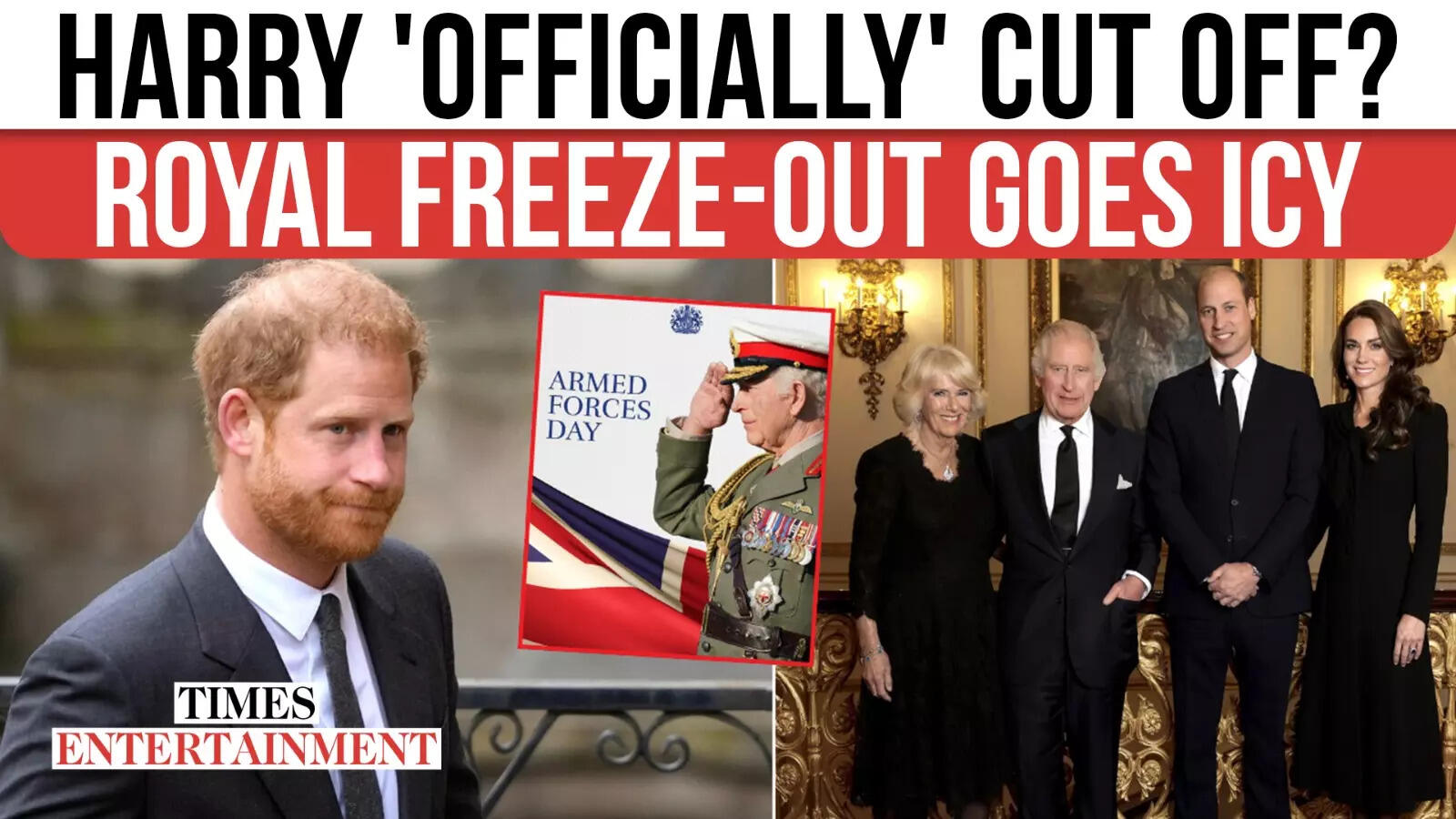 PALACE FREEZES OUT HARRY! Royal Silence On Sacrifice Sparks HYPOCRISY Debate | William In, Harry Out?