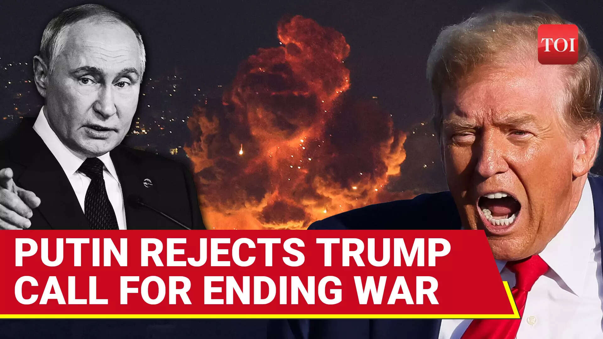 Putin REJECTS Trump Truce Plea On His Face; 'Won't Stop War' | U.S. President 'DISAPPOINTED'